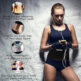 Boost your workouts and enhance your results with this high-performance sweat-inducing waist belt designed for men and women.