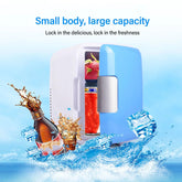 Portable 4L Mini Fridge – Compact Cooling Anywhere!