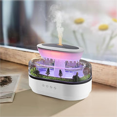 Raindrop Aroma Diffuser – Ultrasonic Air Humidifier & Essential Oil Diffuser