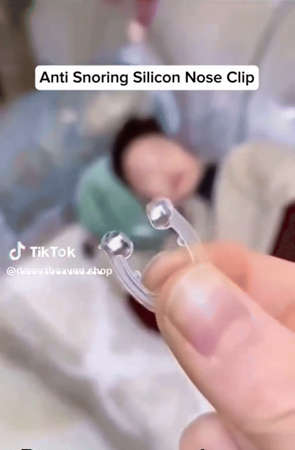 Sleep Better with the Anti Snoring Nose Clip
