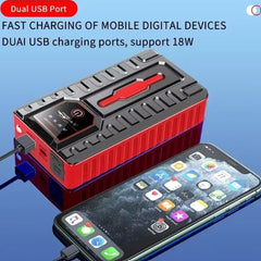 Booster Jumper Starter – Portable Car Battery Jump Starter