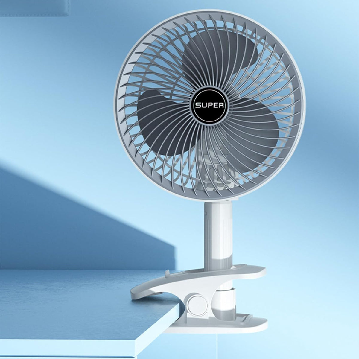 Desk Clip Fan – Portable, Quiet & Powerful Cooling Fan