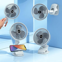 Desk Clip Fan – Portable, Quiet & Powerful Cooling Fan