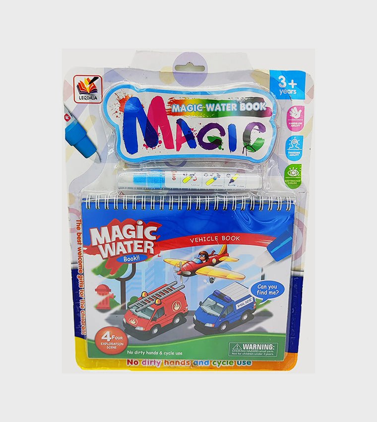 Magic Water Book – Reusable Coloring Book for Kids