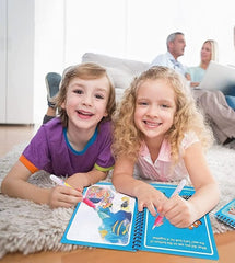 Magic Water Book – Reusable Coloring Book for Kids