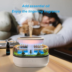 Raindrop Aroma Diffuser – Ultrasonic Air Humidifier & Essential Oil Diffuser